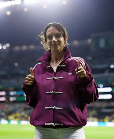 Chinese New Year Aitana Bonmatí Purple Jacket