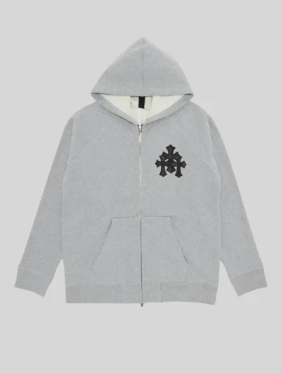 Chrome Hearts Cross Patch Graphic Hoodie