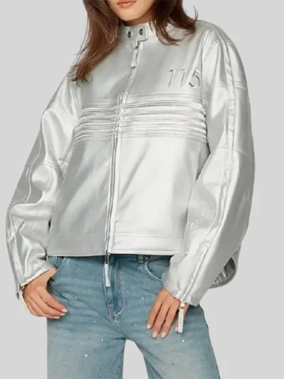 Chrome Racer Silver Jacket