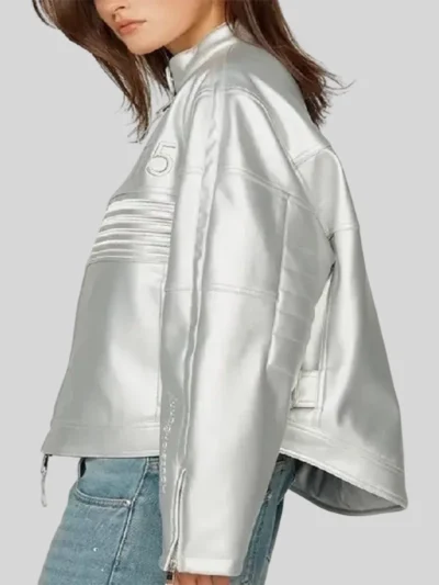 Chrome Racer Silver Jacket