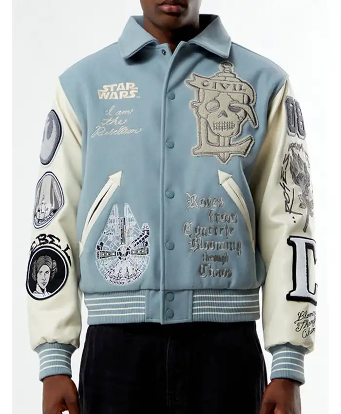 Civil x Star Wars Rebellion Varsity Jacket