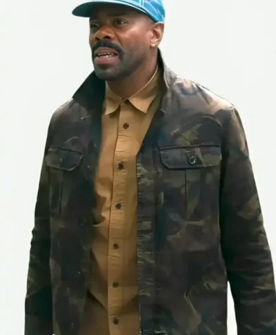 Colman Domingo The Four Seasons Camo Jacket