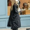Couture 2026 Angelina Jolie Leather Coat