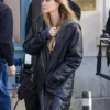 Couture 2026 Angelina Jolie Leather Coat