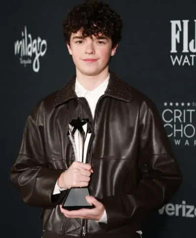 Critics Choice Awards 2026 Owen Cooper Jacket