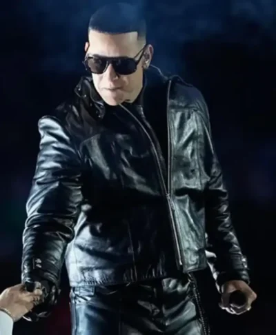 Daddy Yankee Halftime Leather Jacket