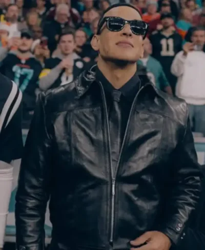 Daddy Yankee Halftime Leather Jacket