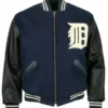 Detroit Tigers 1955 Black Wool Varsity Jacket