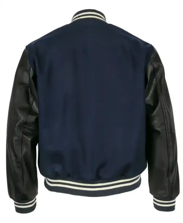 Detroit Tigers 1955 Black Wool Varsity Jacket