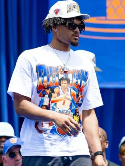 Dillon Jones NY Knicks Parade T-Shirt