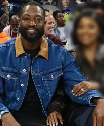 Dwyane Wade WNBA Blue Denim Jacket