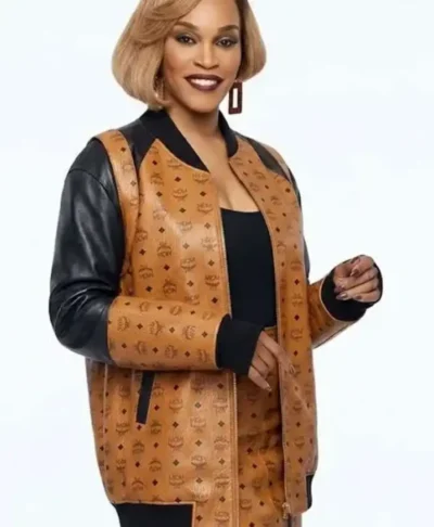 Ebony Wilder Nemesis MCM Leather Jacket