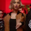 Ebony Wilder Nemesis MCM Leather Jacket