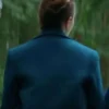 Elizabeth Olsen Eternity 2026 Blue Coat