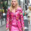 Elle S01 Lexi Minetree Pink Coat