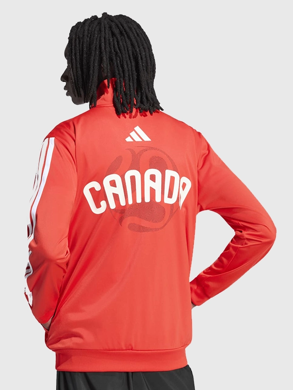 FIFA 2026 Canada Track Jacket Red Edition