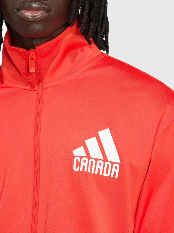 FIFA 2026 Canada Track Jacket Red Edition
