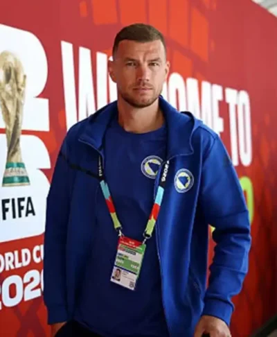 FIFA World Cup 2026 Bosnia and Herzegovina Hooded Jacket