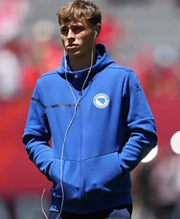 FIFA World Cup 2026 Bosnia and Herzegovina Hooded Jacket