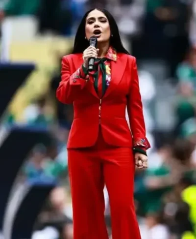 FIFA World Cup 2026 Salma Hayek Suit