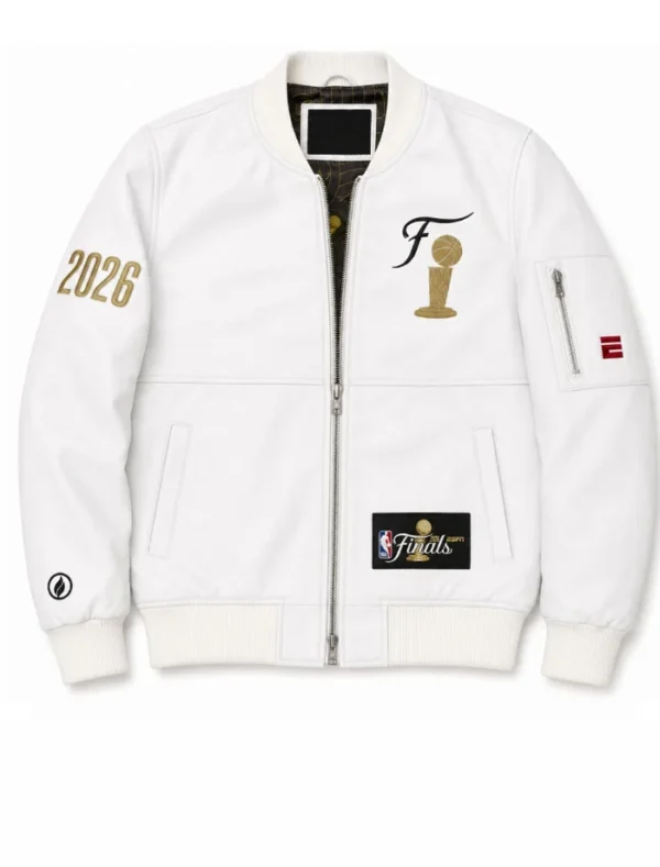 FISLL x ESPN NBA Finals Leather Jacket