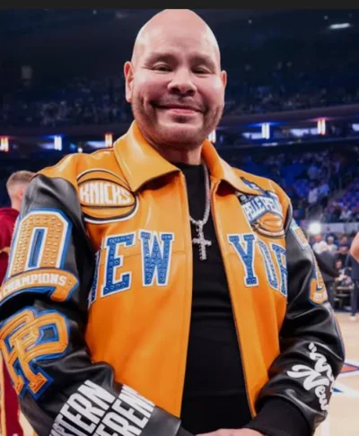 Fat Joe NY Knicks Leather Jacket