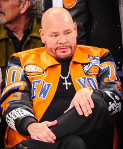 Fat Joe NY Knicks Leather Jacket