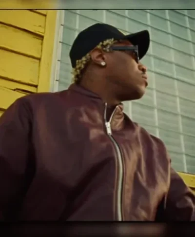 Future Radio The Real Me Brown Leather Jacket