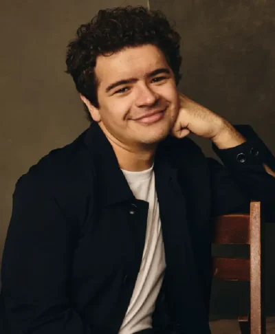 Gaten Matarazzo Pizza Movie 2026 Black Jacket