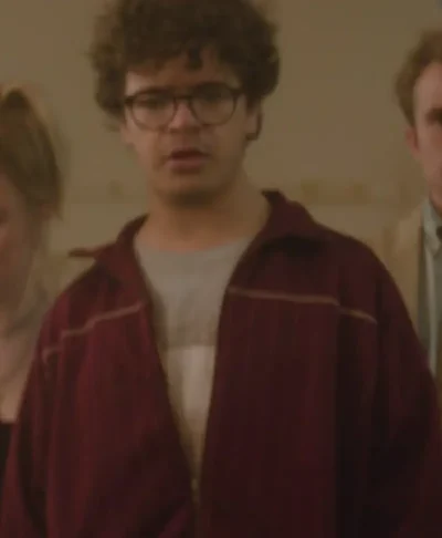 Gaten Matarazzo Pizza Movie 2026 Track Jacket