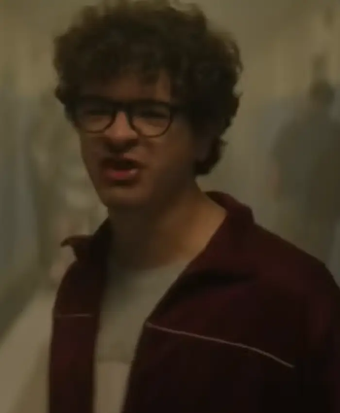 Gaten Matarazzo Pizza Movie 2026 Track Jacket