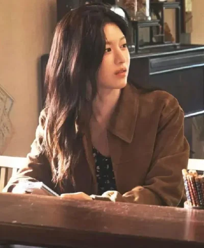 Go Youn-jung Can This Love Be Translated Suede Jacket