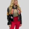 Gracie Hunt Chiefs Leather Jacket for sale