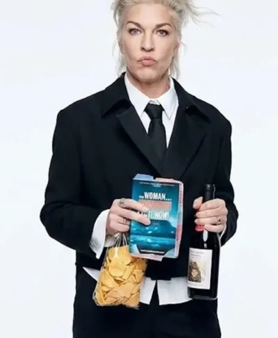 Hannah Waddingham Ride or Die Season 1 Black Jacket