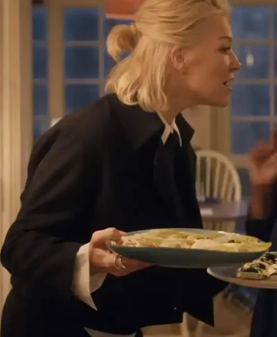 Hannah Waddingham Ride or Die Season 1 Black Jacket