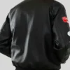 Harry Derbidge TOWIE Black Biker Leather Jacket