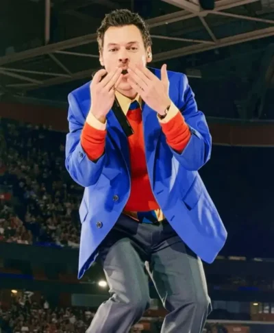 Harry Styles Blue Tour Blazer