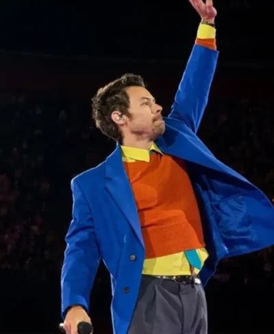Harry Styles Blue Tour Blazer