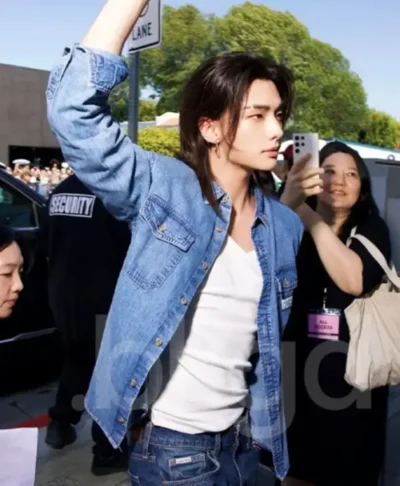 Hyunjin LA 2026 Denim Jacket