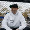 I Dont Love You Anymore white Hoodie