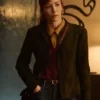 I Will Find You S1 Britt Lower Suede Jacket