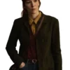 I Will Find You S1 Britt Lower Suede Jacket
