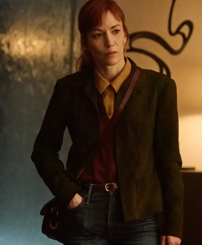 I Will Find You S1 Britt Lower Suede Jacket