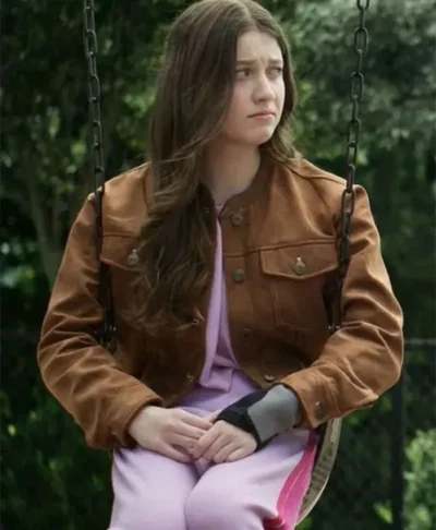 It’s Not Like That Cassidy Paul Brown Suede Jacket