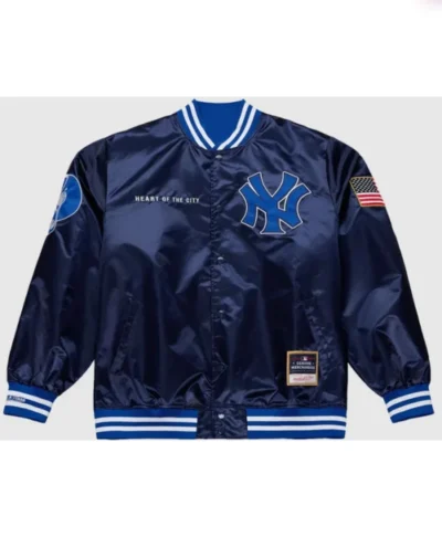 JAŸ-Z30 Blueprint x Yankees Satin Jacket
