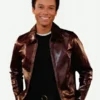 Jaafar Jackson Michael 2026 Premiere Brown Jacket