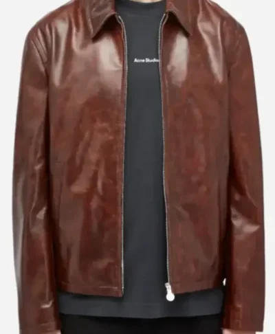 Jaafar Jackson Michael 2026 Premiere Brown Jacket