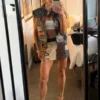 Jaded London x Charlotte Flair Daytona Moto Vest