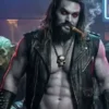 Jason Momoa Supergirl Leather Vest