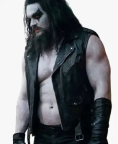 Jason Momoa Supergirl Leather Vest